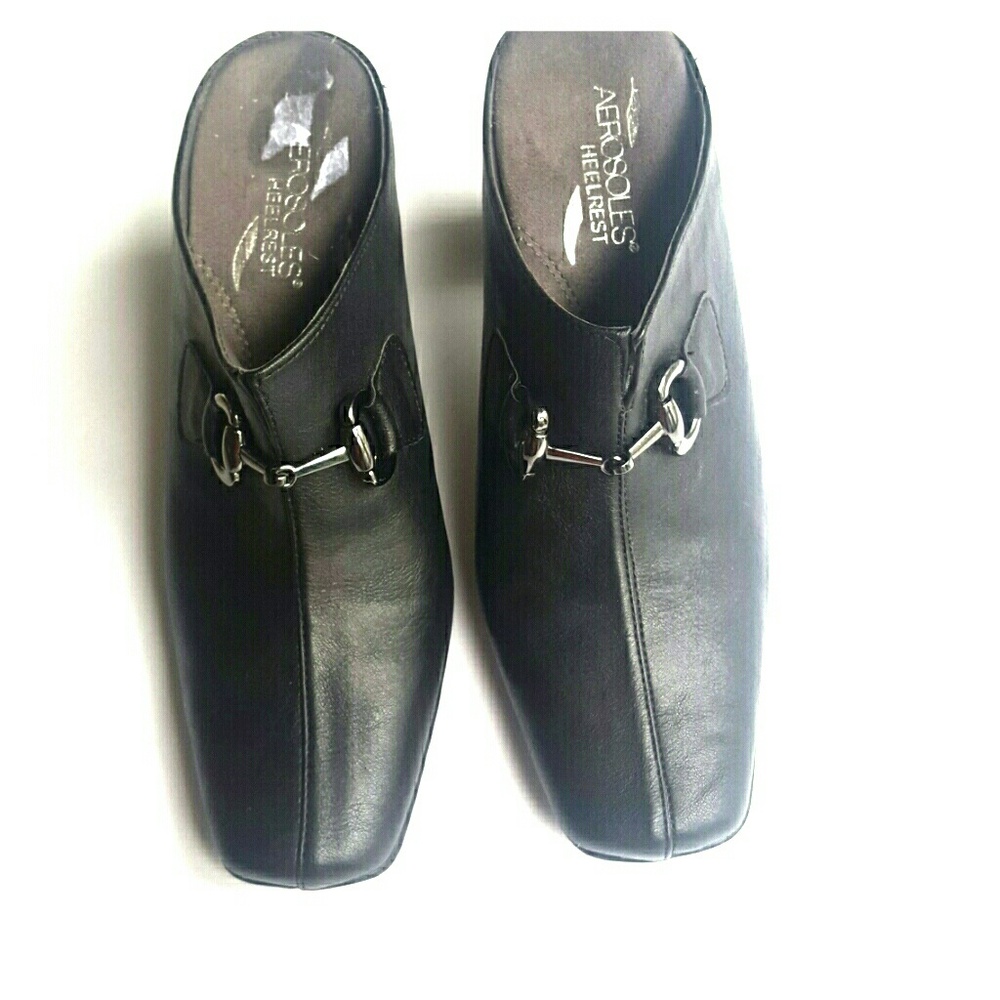 Aerosoles black Mules Size- 7